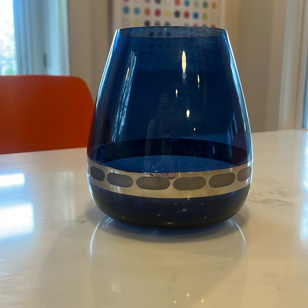 MCM Blue Vase - Picture 2 of 2